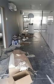Vue du chantier avant la fin des travaux, nettoyage par MCN Propreté en cours pour une finition impeccable et prête à livrer.